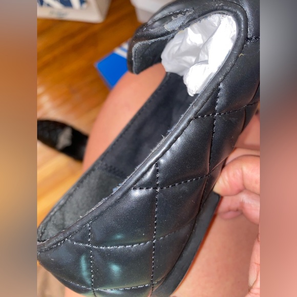 Zara black quilted loafers. Still in good condition! - Picture 10 of 12